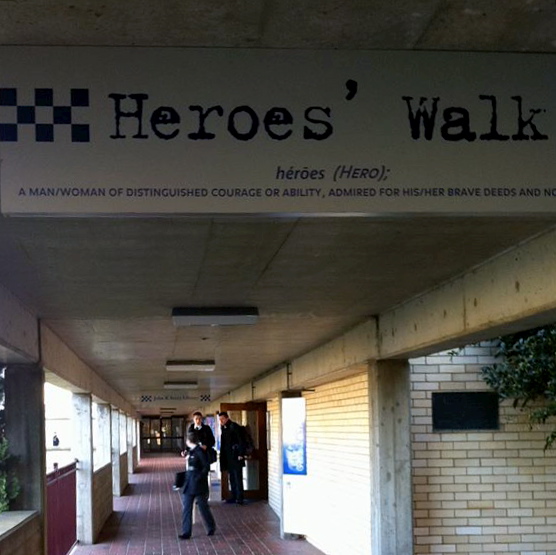 NSW Police Academy, Goulburn HERO'S WALK