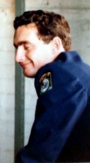 Andy at Redfern Police Academy on the day of his Passing Out Parade - 26 June 1981