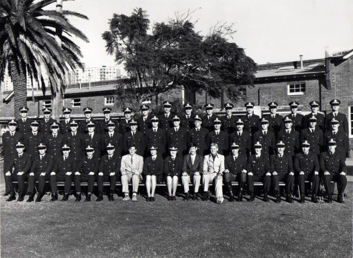 Class 148. Sworn In at Redfern Police Academy on Monday 25 August 1975
