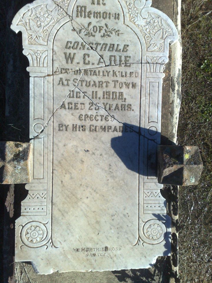 Cst William Cochrane ADIE - Grave