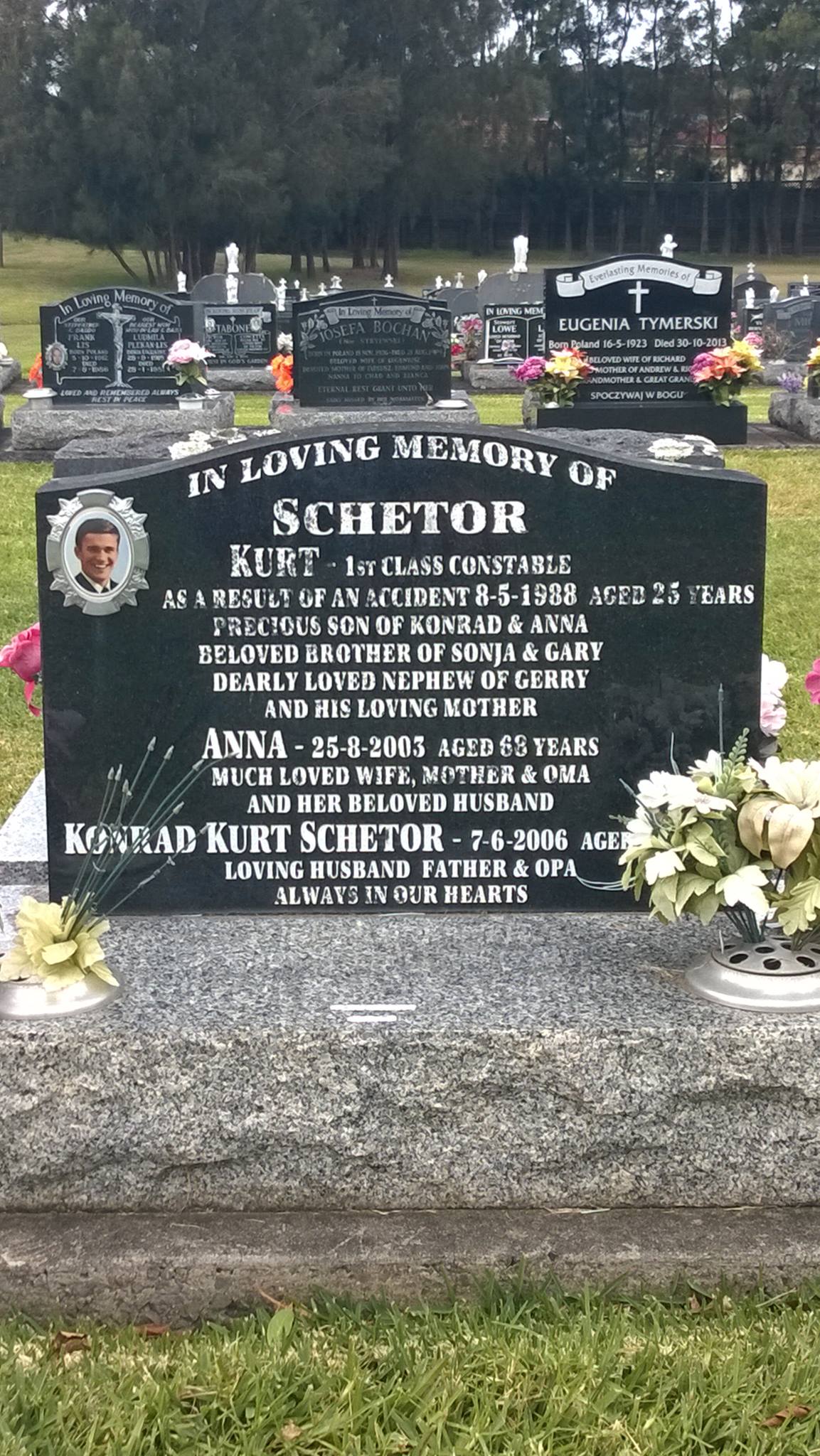 Kurt SCHETOR - grave