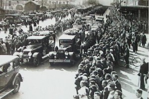 Constable Joseph McCUNN & Constable Clifford James BUSH funeral procession.