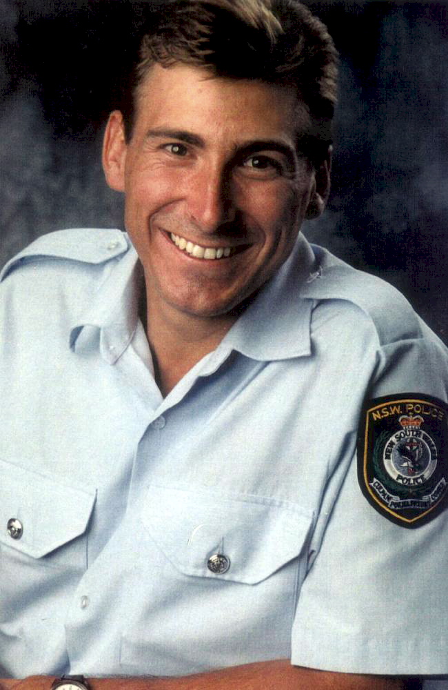 Constable Peter Forsyth. ‘She’ll be right mate’, were his last words of comfort to his stabbed mate.Source:News Corp Australia