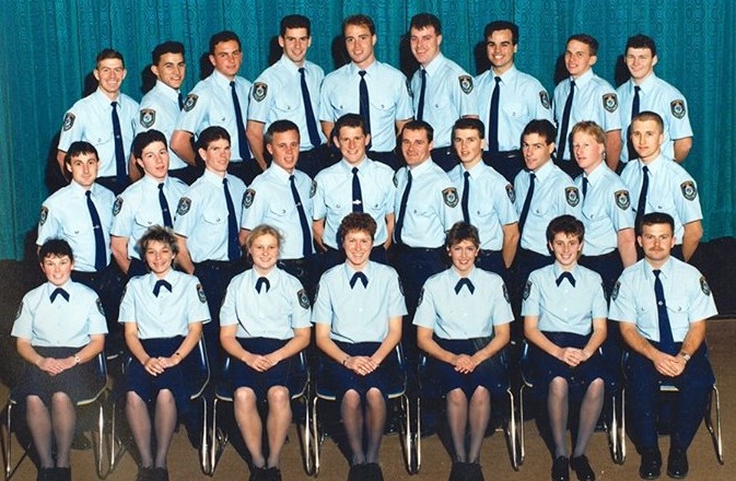 Sharon Louise WILSON - centre, front row. Class 215