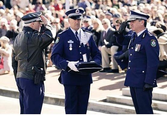  Sergeant Glenn Stirton has been honoured with a valour award. 
