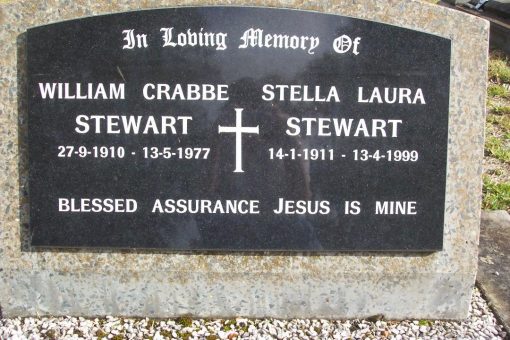 William Crabbe STEWART - Grave