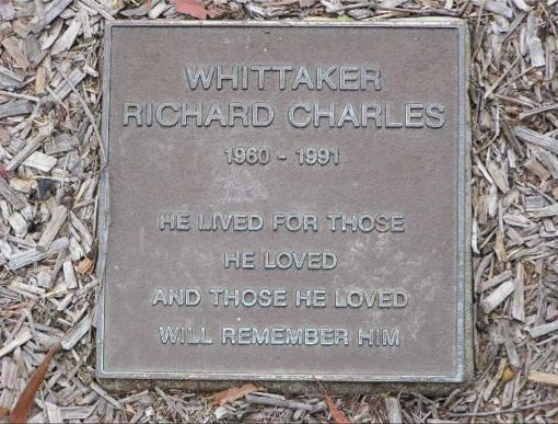 Richard Charles WHITTAKER - Grave location. Palmdale Cemetery, Palmdale, NSW