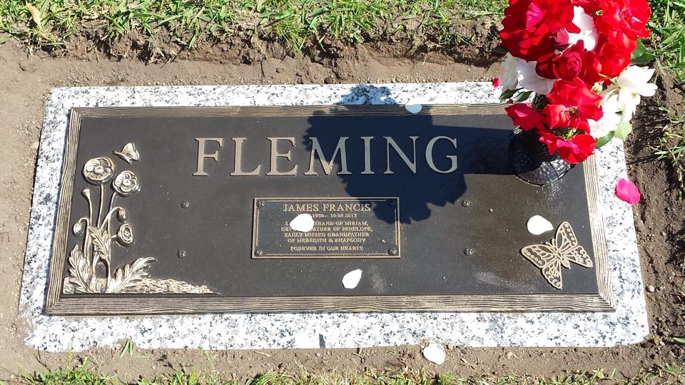 James Francis FLEMING - NSWPF - Grave plaque