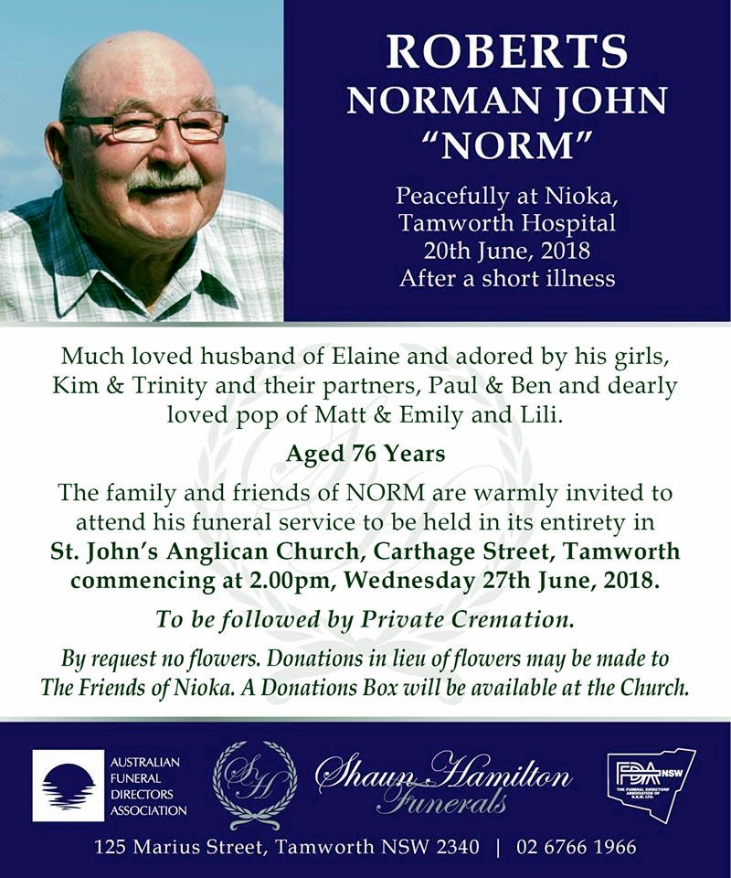 Norman John ROBERTS