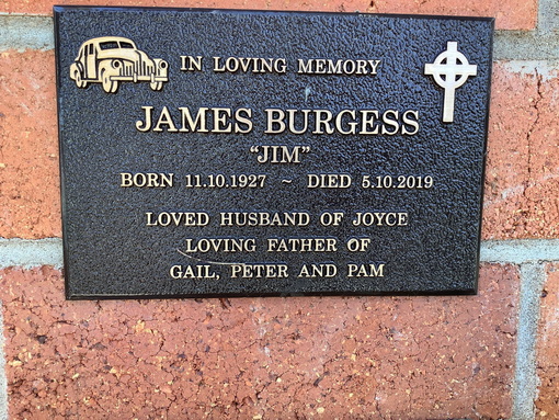 James Cecil BURGESS, James BURGESS, Jim BURGESS