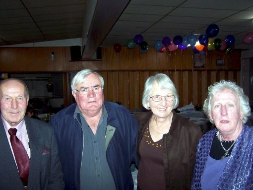 Max and Annette McDONALD, at Crookwell, July 2006, 70th birthday gathering for lifelong friend Russell LYNAM