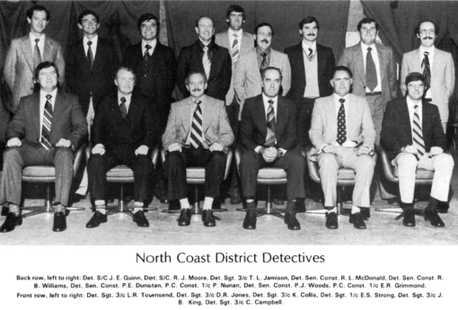 North Coast District Detectives c 1979