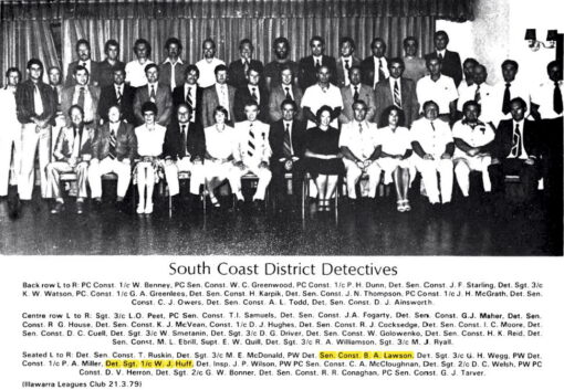 South Coast District Detectives - 21 March 1979