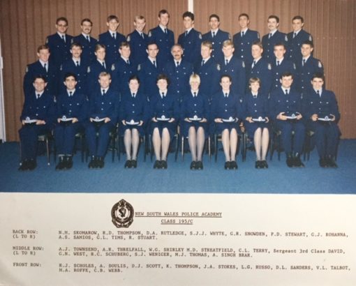 NSW Police - Redfern Academy Class 195 C