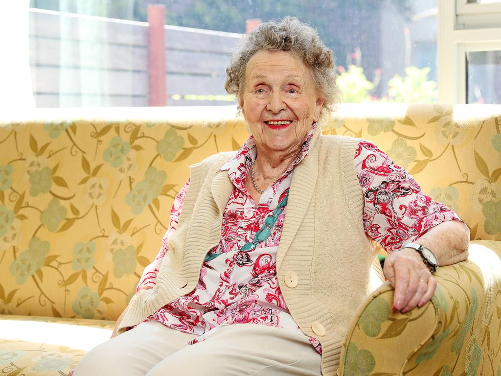 Yvonne Tupman, who recently turned 100 years old. Picture: Tim Hunter