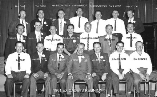 NSW Police Cadet reunion - 1961