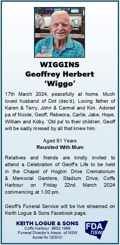 Geoffrey Herbert WIGGINS Geoffrey WIGGINS Geoff WIGGINS Jeff WIGGINS Wiggo